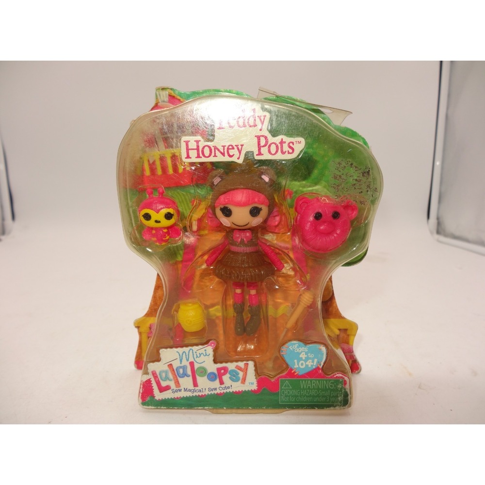 Lalaloopsy Mini Doll TEDDY HONEY POTS‎ with Pet Bee & Accessories  NEW